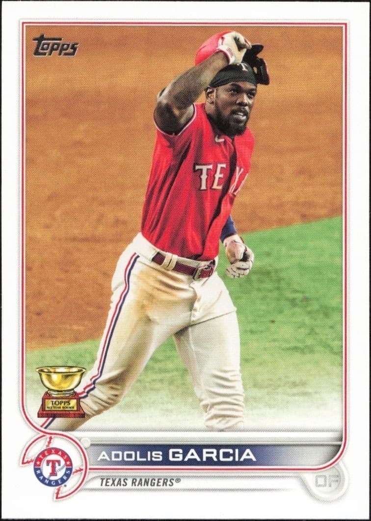 2022 Topps Adolis Garcia #652 trading card