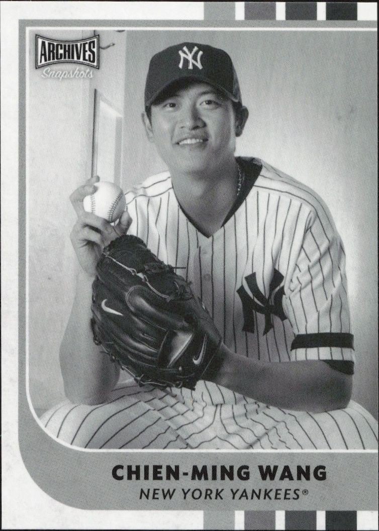 2021 Topps Archives Snapshots Chien-Ming Wang #9 trading card