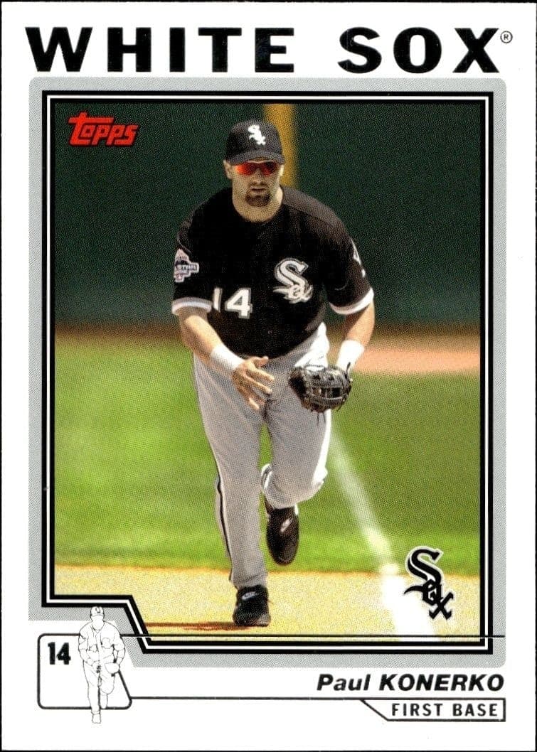 2004 Topps Paul Konerko #537 trading card