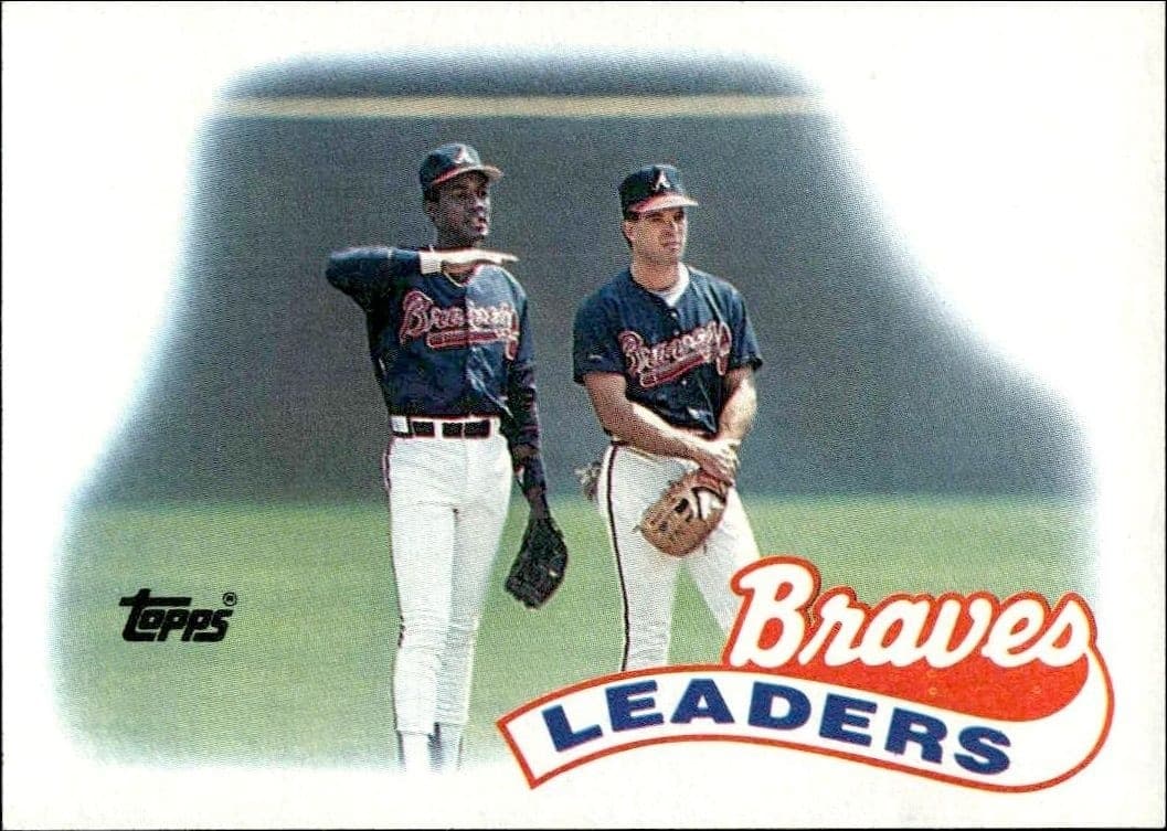 1989 Topps Braves Leaders #171 trading card