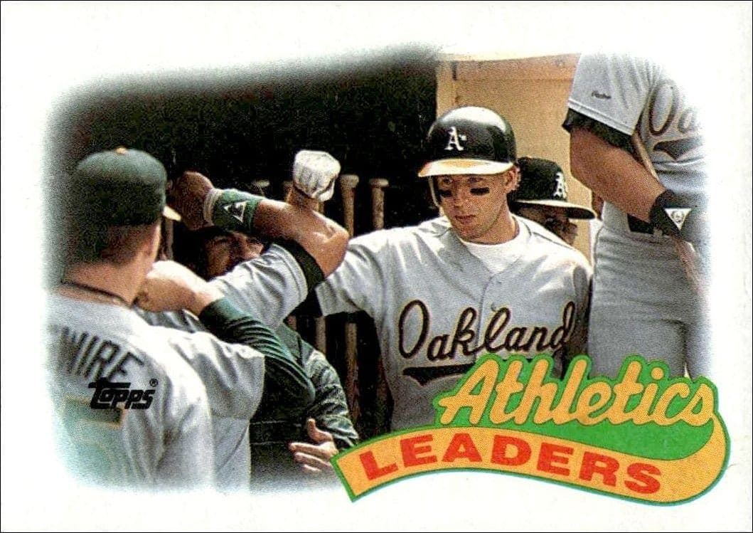 1989 Topps Athletics Leaders #639 trading card