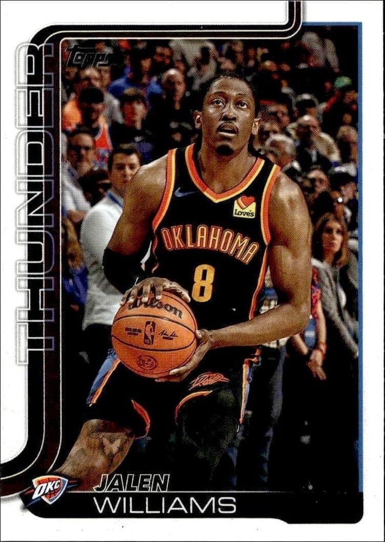 2025-26 Topps Jalen Williams #116 trading card