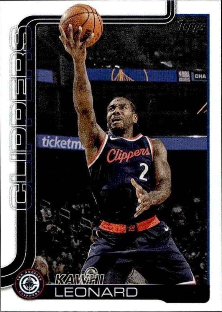 2025-26 Topps Kawhi Leonard #142 trading card