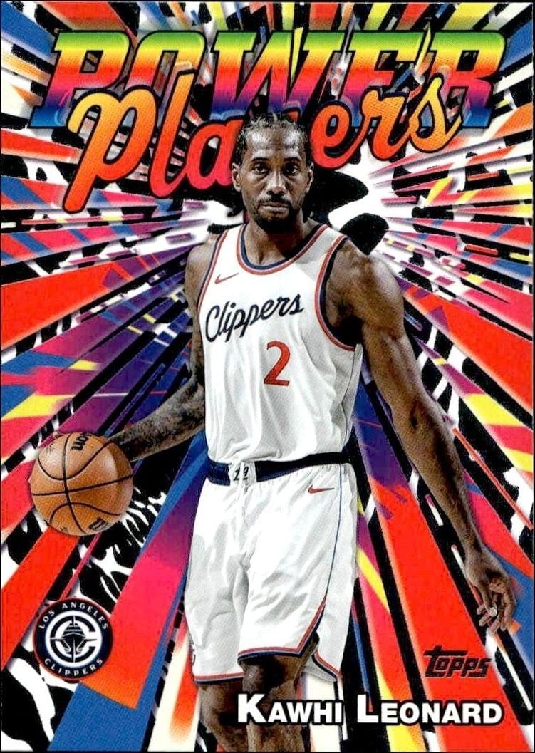 Kawhi Leonard 2025-26 Topps #PP-8 Basketball Trading Card - Front 2025-26 Topps Kawhi Leonard #PP-8 basketball trading card front