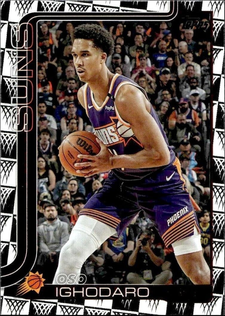 Oso Ighodaro 2025-26 Topps #160 Basketball Trading Card - Front 2025-26 Topps Oso Ighodaro #160 basketball trading card front