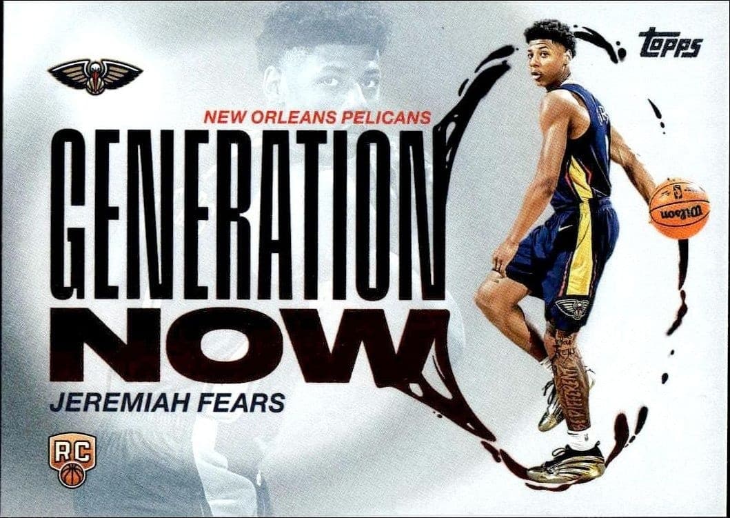 2024-25 Topps Jeremiah Fears #GN-7 trading card