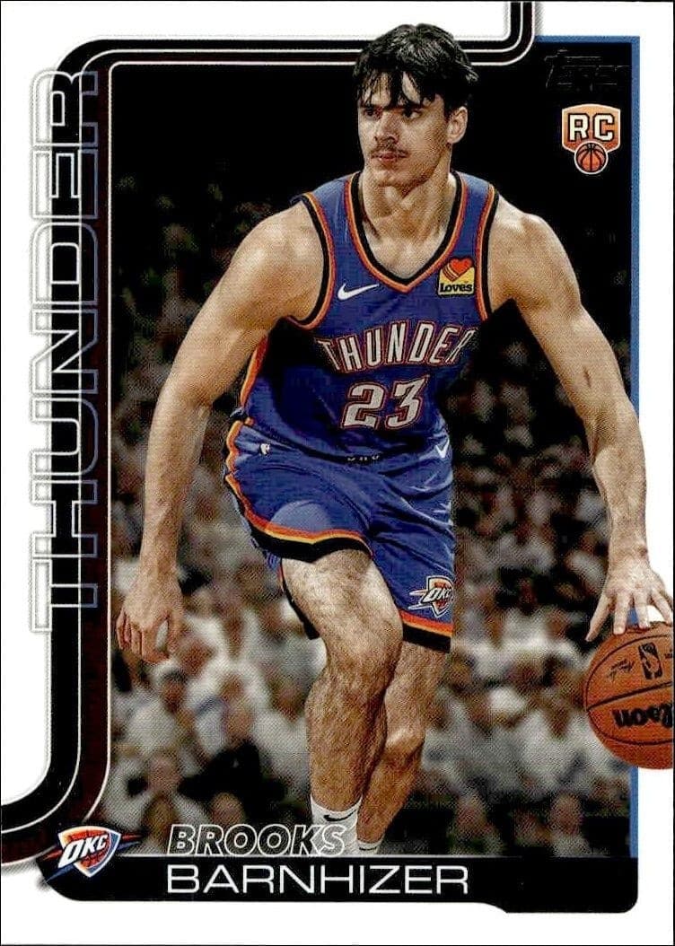 2025-26 Topps Brooks Barnhizer #245 trading card