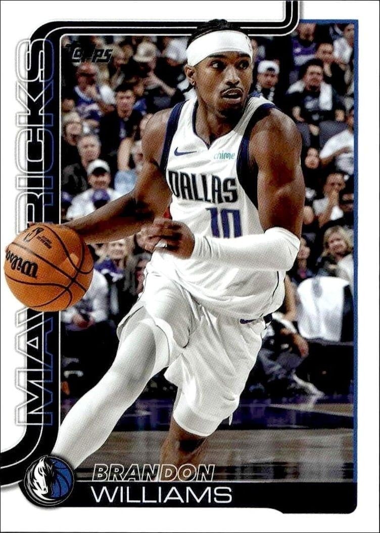 2025-26 Topps Brandon Williams #171 trading card