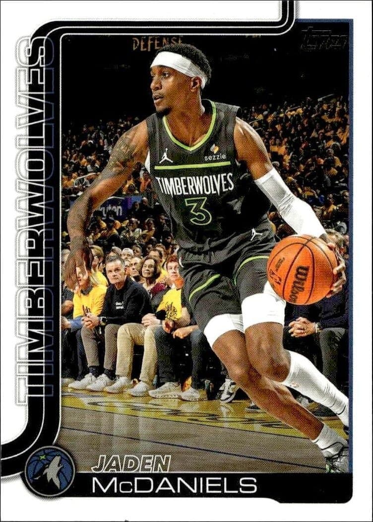 2025-26 Topps Jaden McDaniels #248 trading card