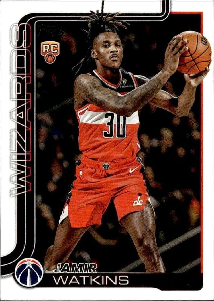 2025-26 Topps Jamir Watkins #244 trading card