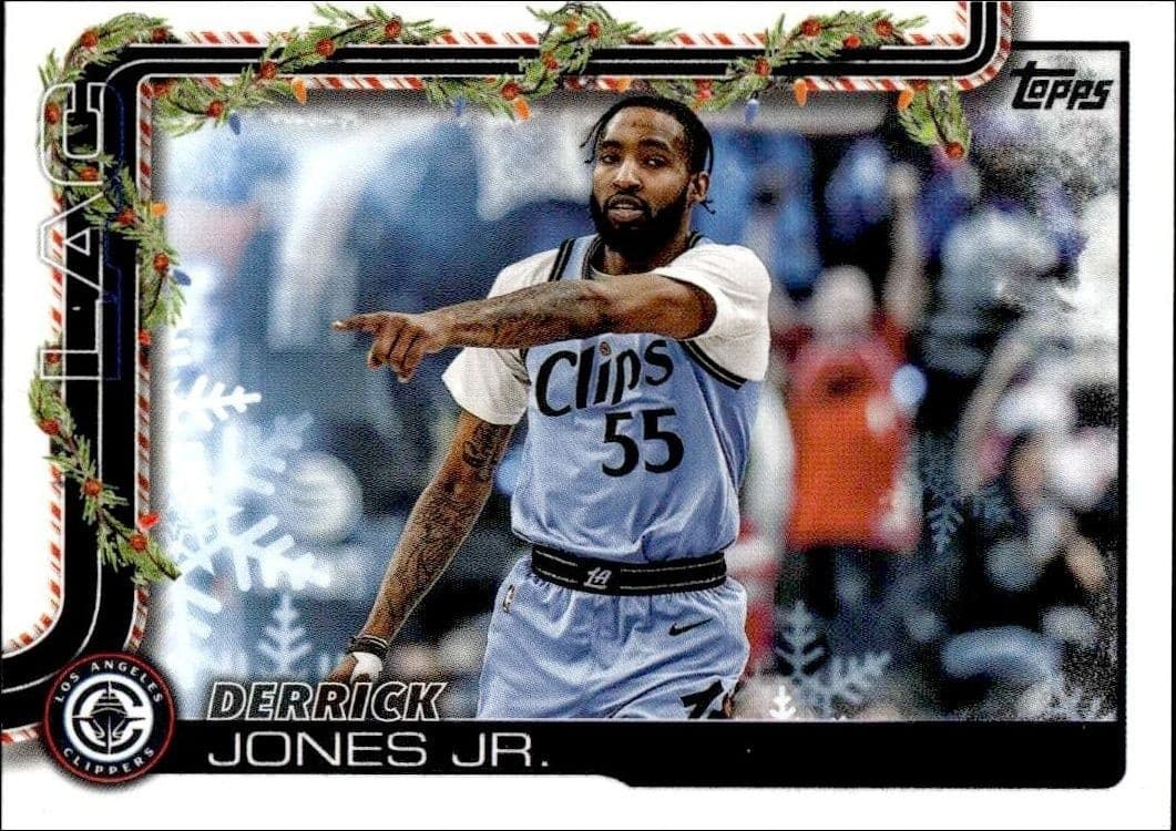 2025-26 Topps Holiday Derrick Jones Jr. #H117 trading card