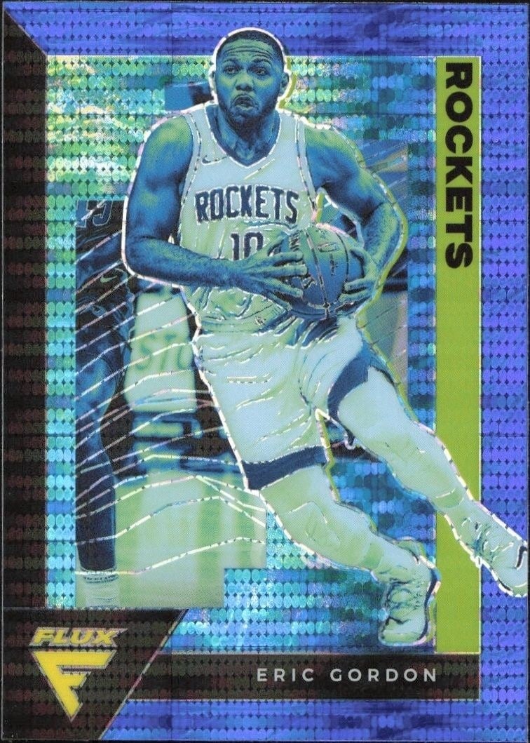 Eric Gordon 2020-21 Panini Flux #64 Basketball Trading Card - Front 2020-21 Panini Flux Eric Gordon #64 basketball trading card front