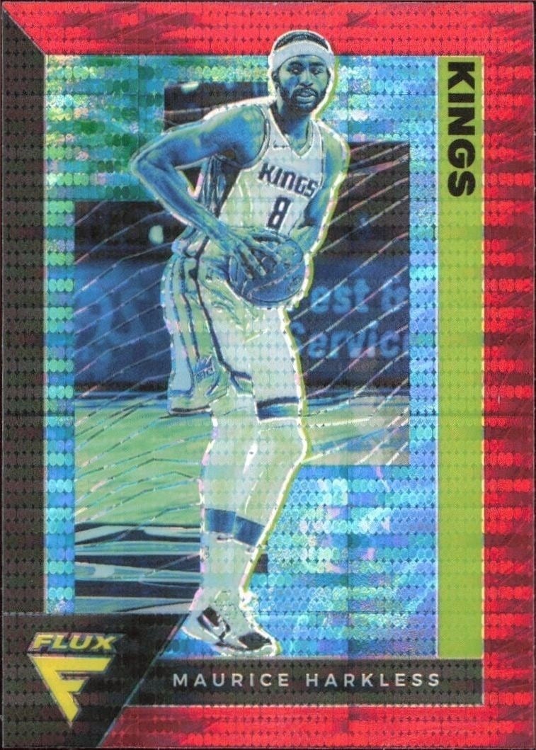 Maurice Harkless 2020-21 Panini Flux #156 Basketball Trading Card - Front 2020-21 Panini Flux Maurice Harkless #156 basketball trading card front