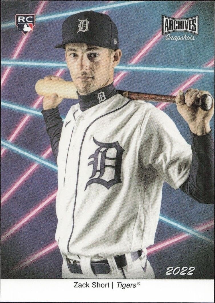Zack Short 2022 Topps Archives Snapshots #PD-9 Baseball Trading Card - Front 2022 Topps Archives Snapshots Zack Short #PD-9 baseball trading card front