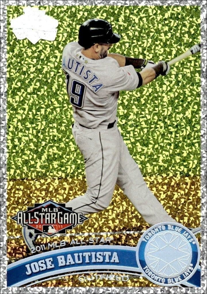 2011 Topps Update Series Jose Bautista #US10 trading card