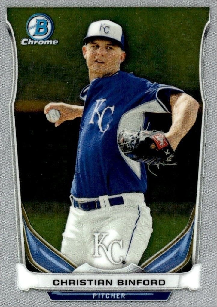 2014 Bowman Draft Christian Binford #CTP-65 trading card
