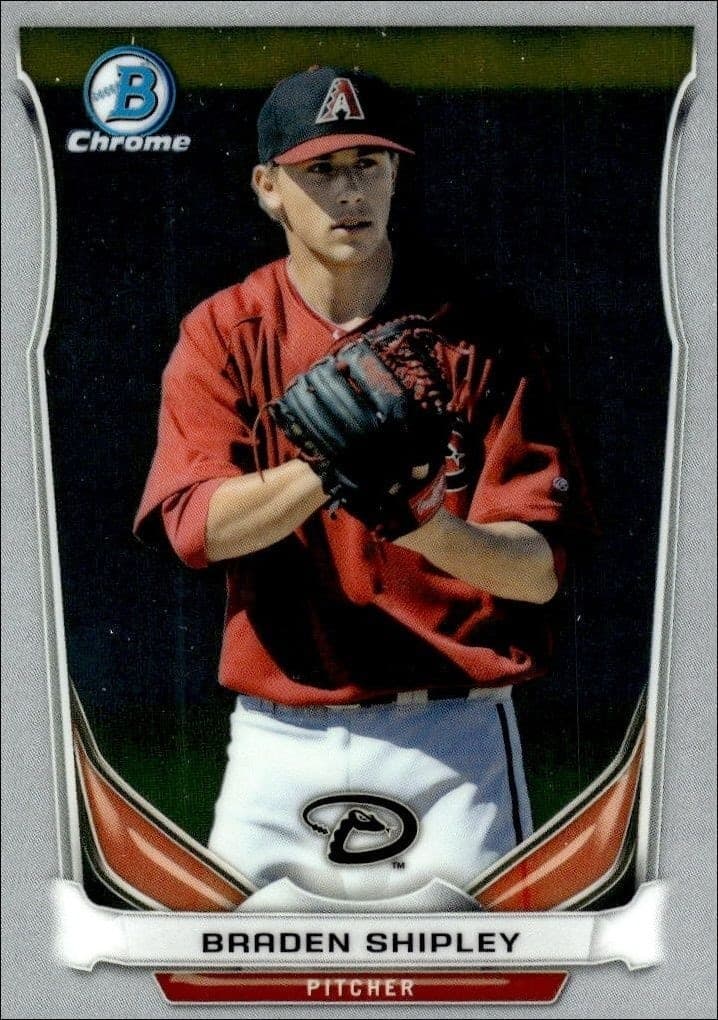 2014 Bowman Draft Braden Shipley #CTP-17 trading card