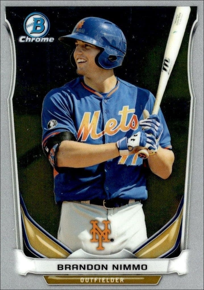 2014 Bowman Draft Brandon Nimmo #CTP-30 trading card
