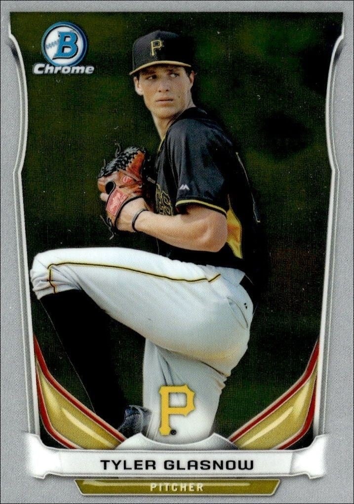 2014 Bowman Draft Tyler Glasnow #CTP-61 trading card