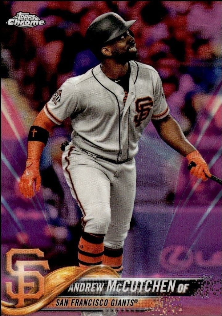 Andrew McCutchen 2018 Topps Update Series #HMT37 Baseball Trading Card - Front 2018 Topps Update Series Andrew McCutchen #HMT37 baseball trading card front