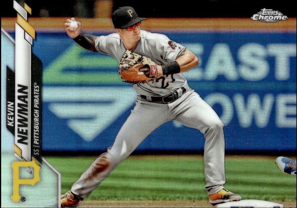 2020 Topps Chrome Kevin Newman #98 trading card