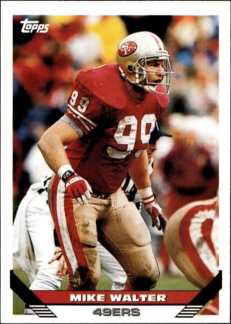 1993 Topps Michael Walter #303 trading card