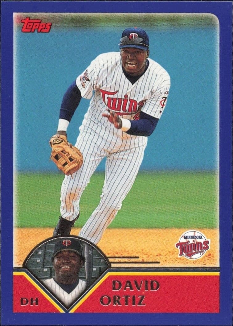 2003 Topps David Ortiz #26 trading card