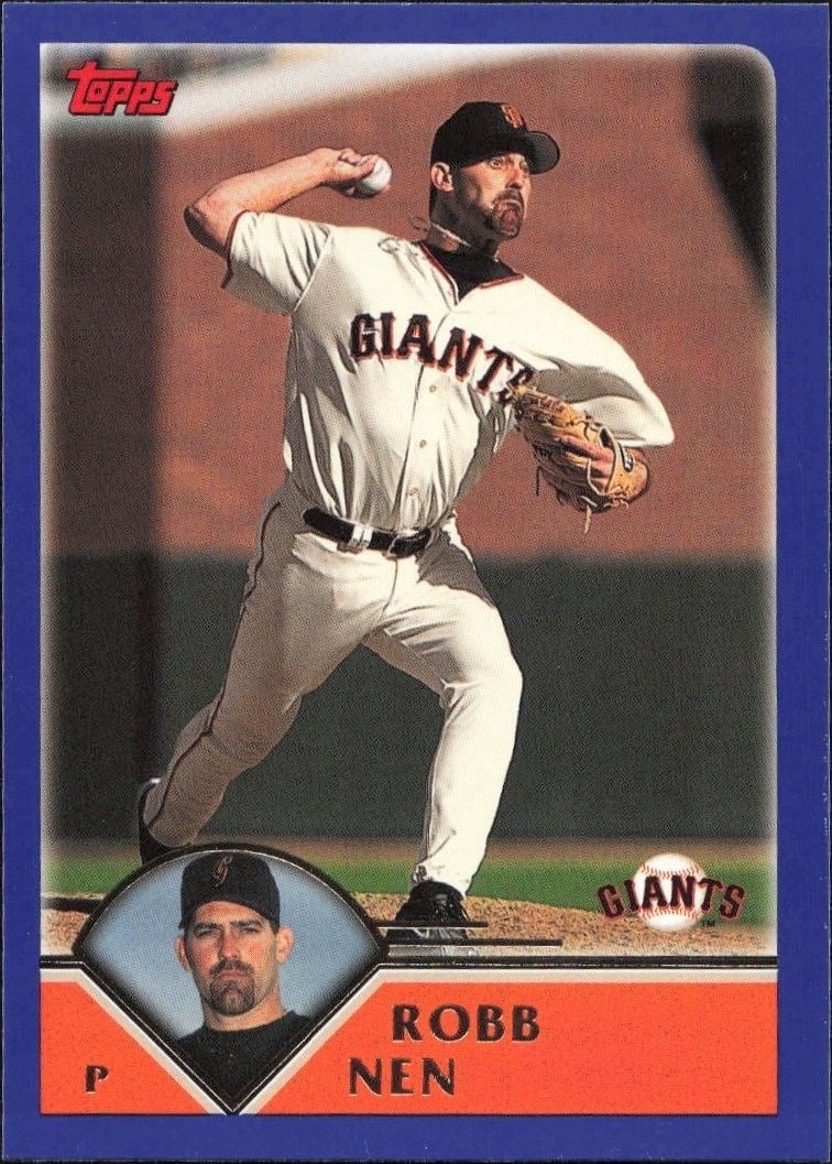 Robb Nen 2003 Topps #33 Baseball Trading Card - Front 2003 Topps Robb Nen #33 baseball trading card front