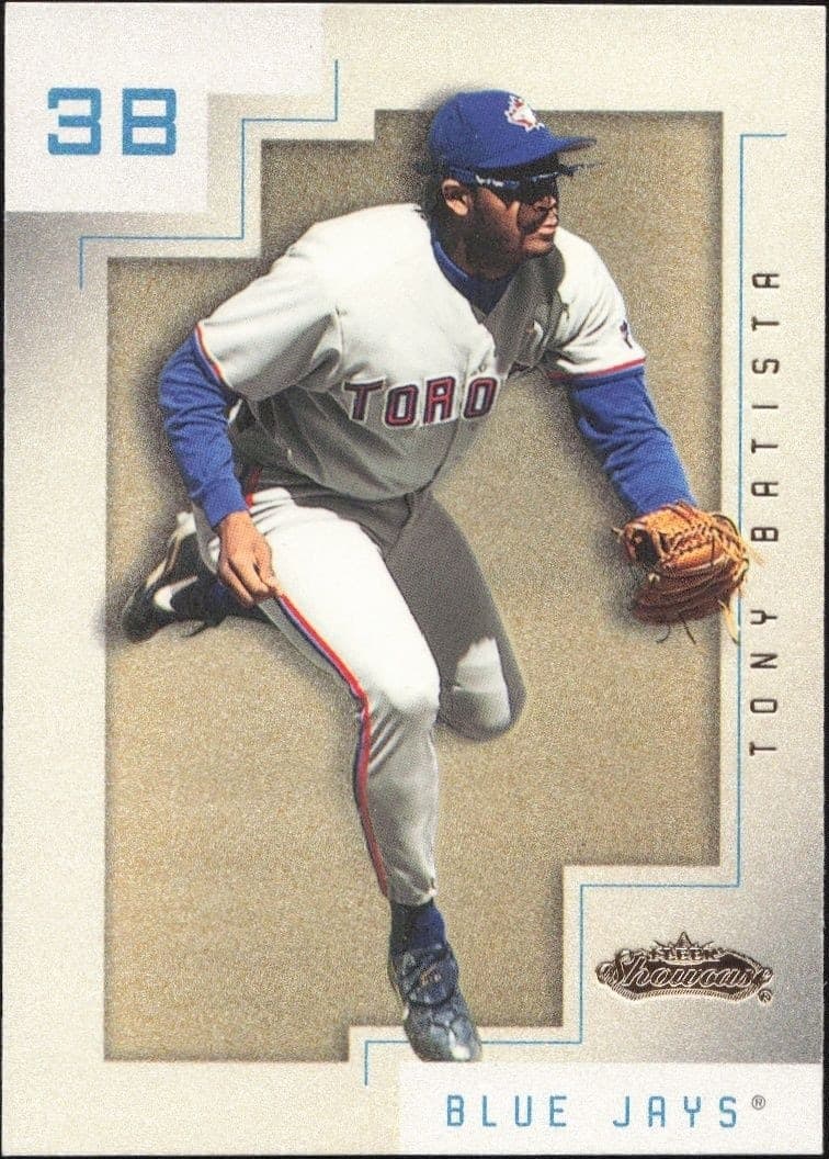 2001 Fleer Showcase Tony Batista #72 trading card