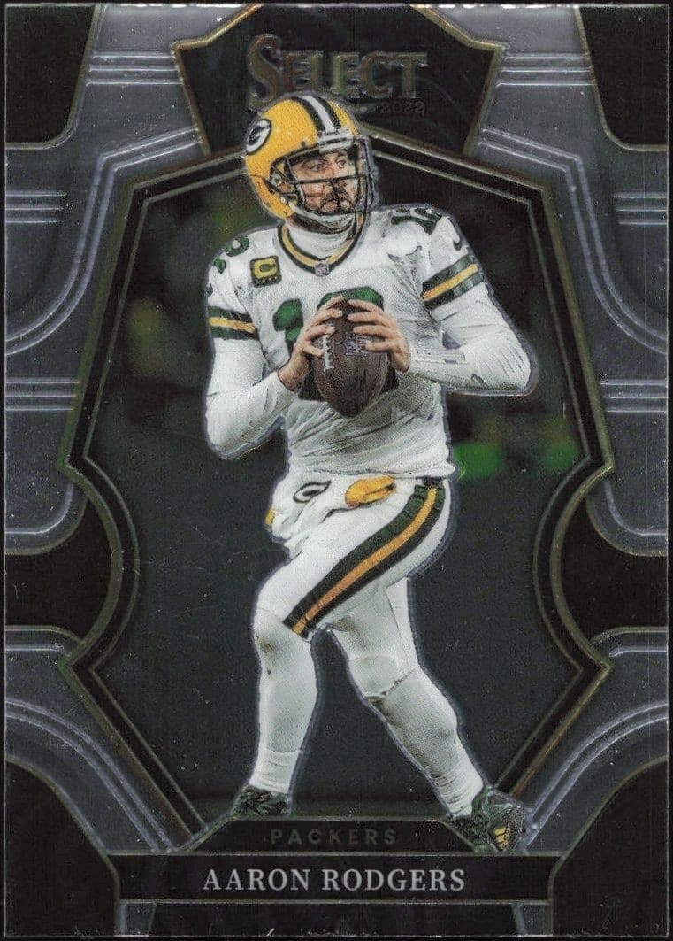 2022 Panini Select Aaron Rodgers #136 trading card