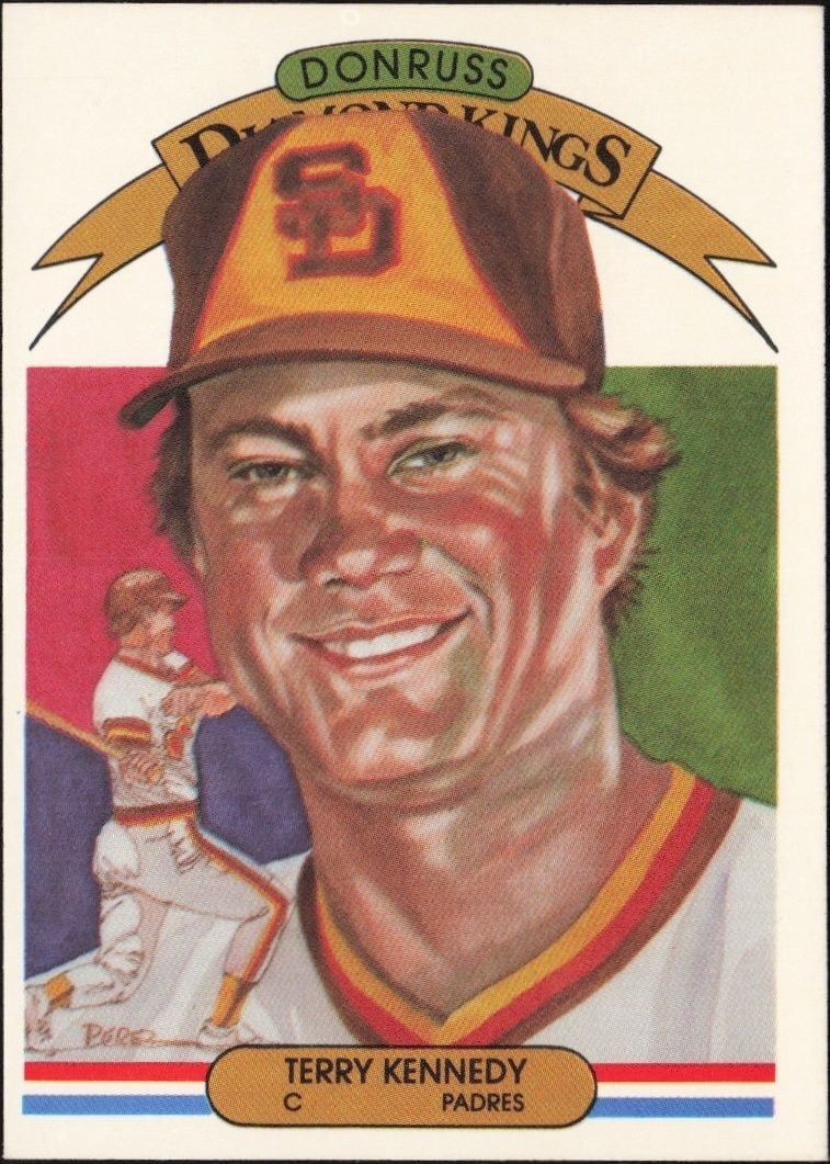 Terry Kennedy 1983 Donruss #26 Baseball Trading Card - Front 1983 Donruss Terry Kennedy #26 baseball trading card front
