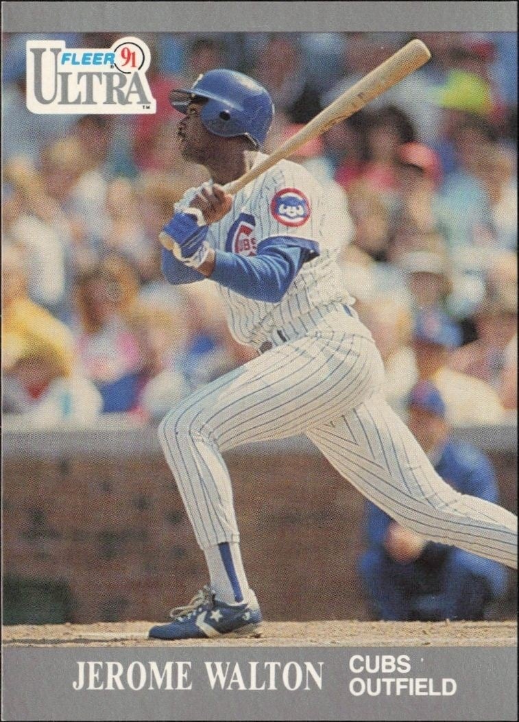 1991 Fleer Ultra Jerome Walton #70 trading card
