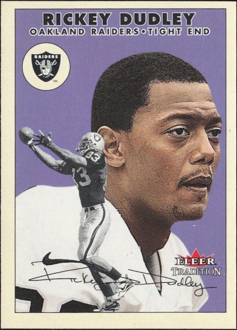 2000 Fleer Tradition Glossy Rickey Dudley #52 trading card