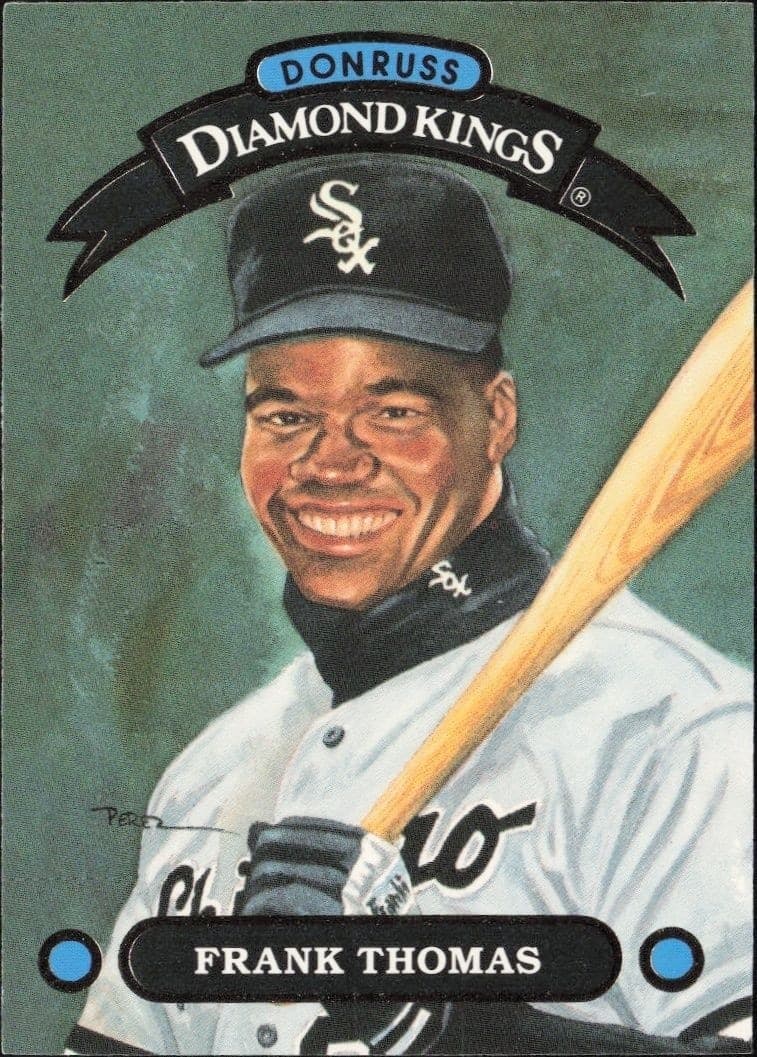 1992 Donruss Frank Thomas #DK-8 trading card