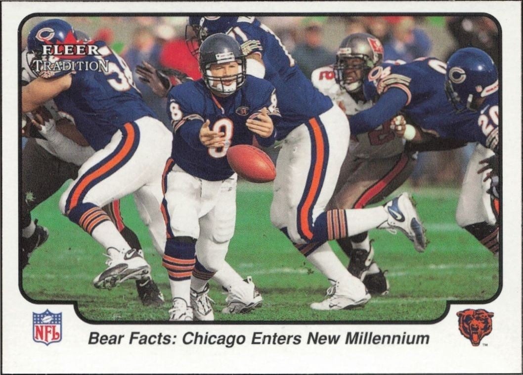 2000 Fleer Tradition Glossy Chicago Bears #371 trading card