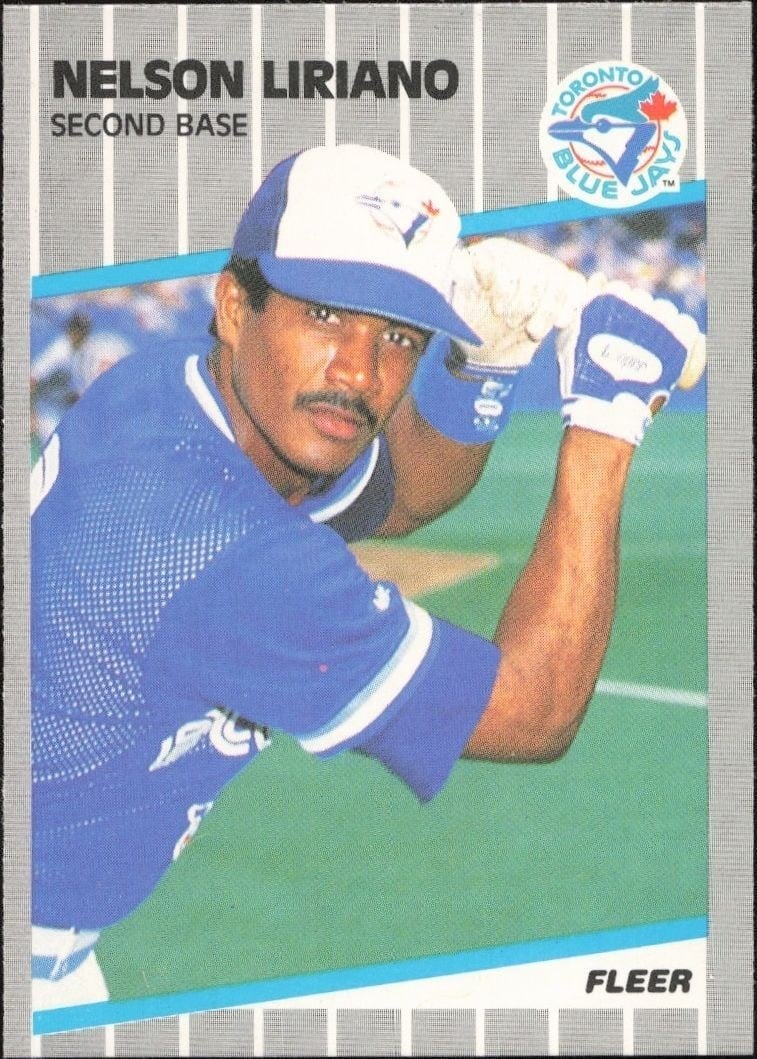 Nelson Liriano 1989 Fleer #239 Baseball Trading Card - Front 1989 Fleer Nelson Liriano #239 baseball trading card front