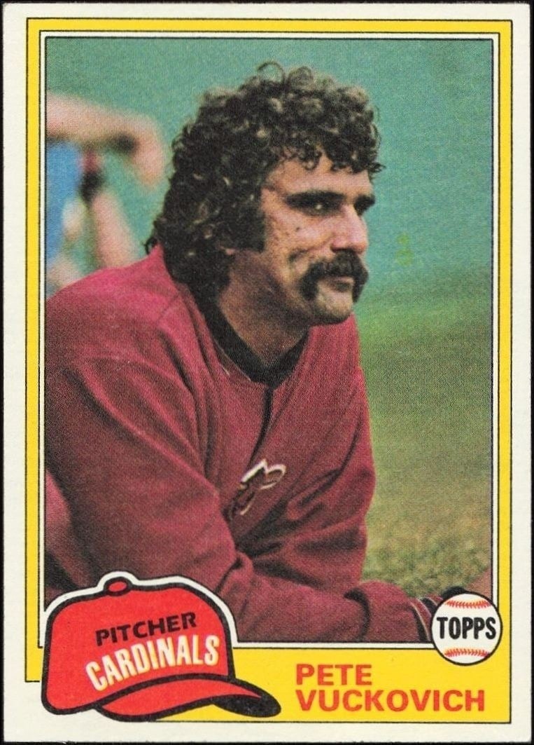 Pete Vuckovich 1981 Topps #193 Baseball Trading Card - Front 1981 Topps Pete Vuckovich #193 baseball trading card front