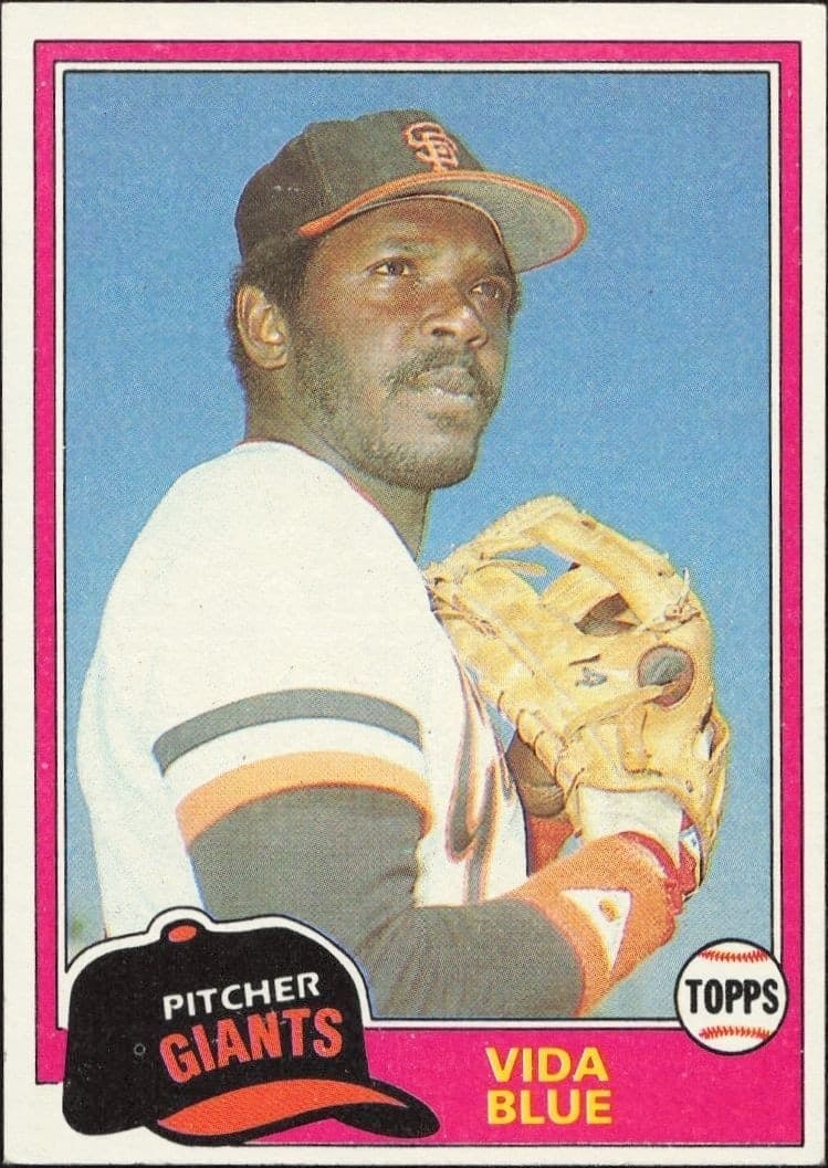 1981 Topps Vida Blue #310 trading card