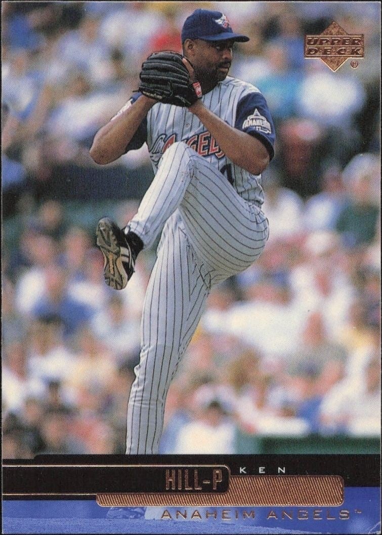 Ken Hill 2000 Upper Deck #31 Baseball Trading Card - Front 2000 Upper Deck Ken Hill #31 baseball trading card front