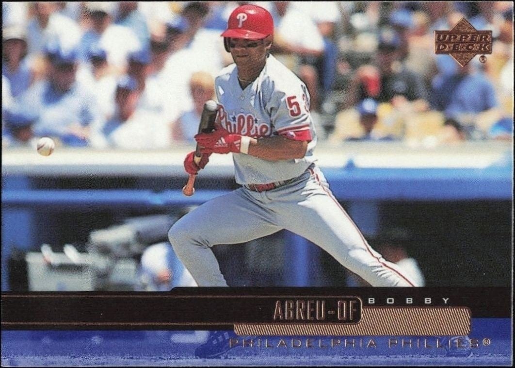 Bobby Abreu 2000 Upper Deck #234 Baseball Trading Card - Front 2000 Upper Deck Bobby Abreu #234 baseball trading card front