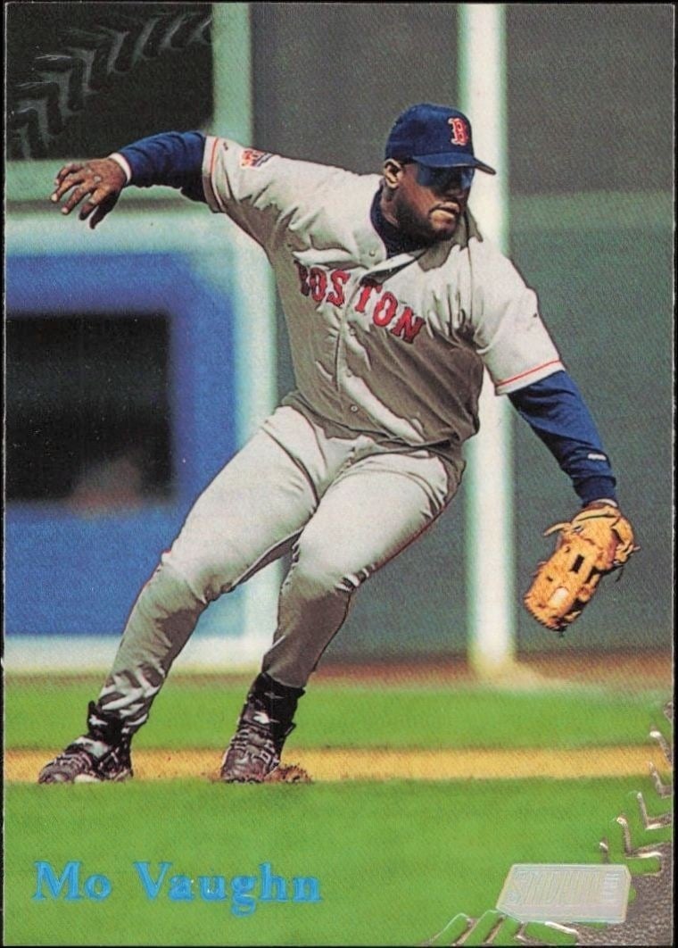 1998 Topps Stadium Club Mo Vaughn #32 trading card