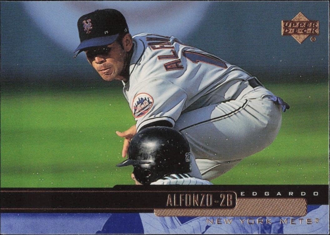 2000 Upper-Deck Edgardo Alfonzo #169 trading card