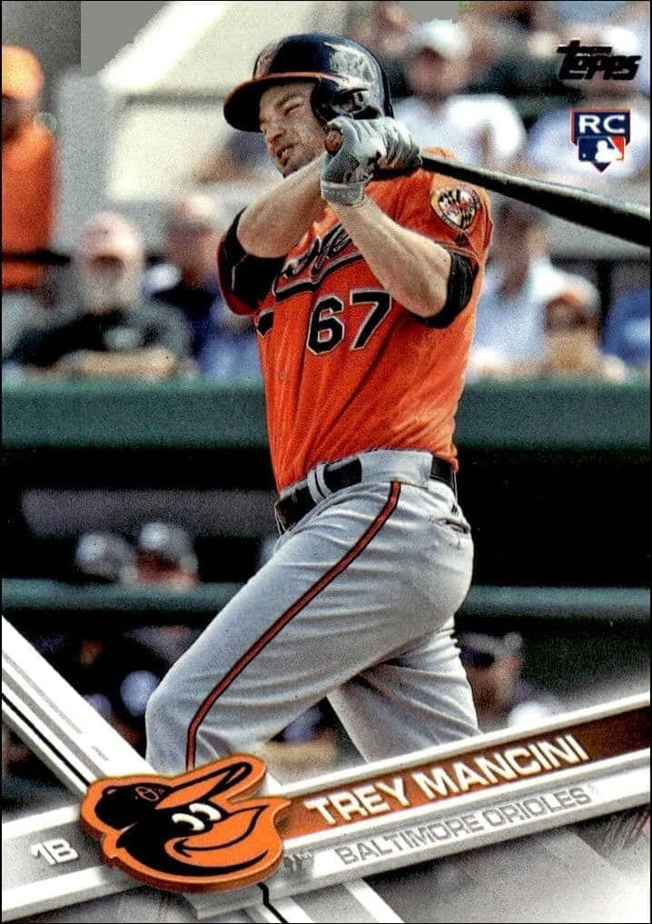 2017 Topps Series 2 Trey Mancini #536 trading card
