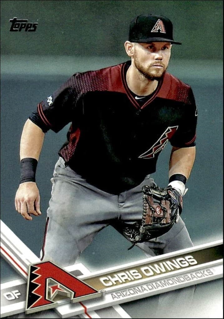 2017 Topps Series 2 Chris Owings #575 trading card