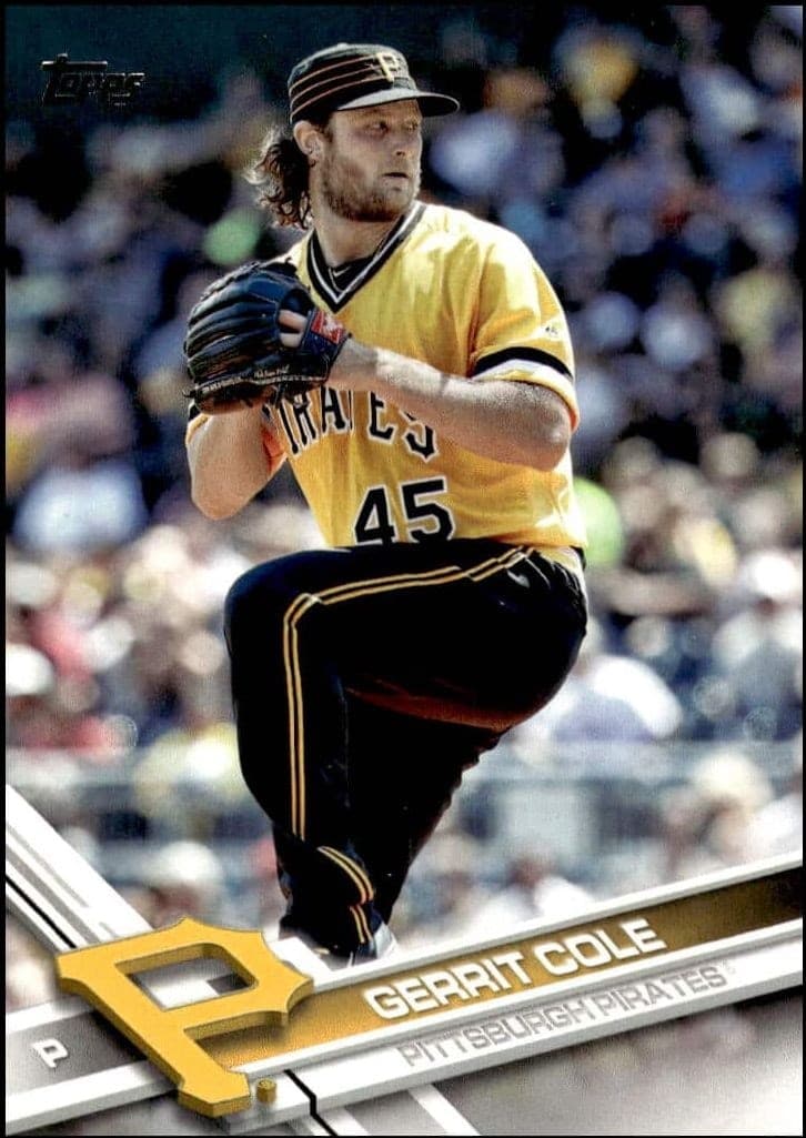 2017 Topps Series 2 Gerrit Cole #587 trading card