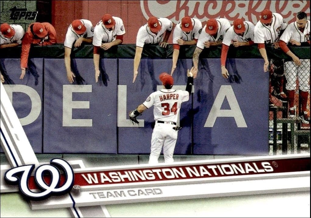 2017 Topps Series 2 Washington Nationals #564 trading card