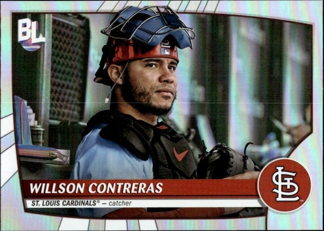 Willson Contreras 2023 Topps Big League #237 Baseball Trading Card - Front 2023 Topps Big League Willson Contreras #237 baseball trading card front