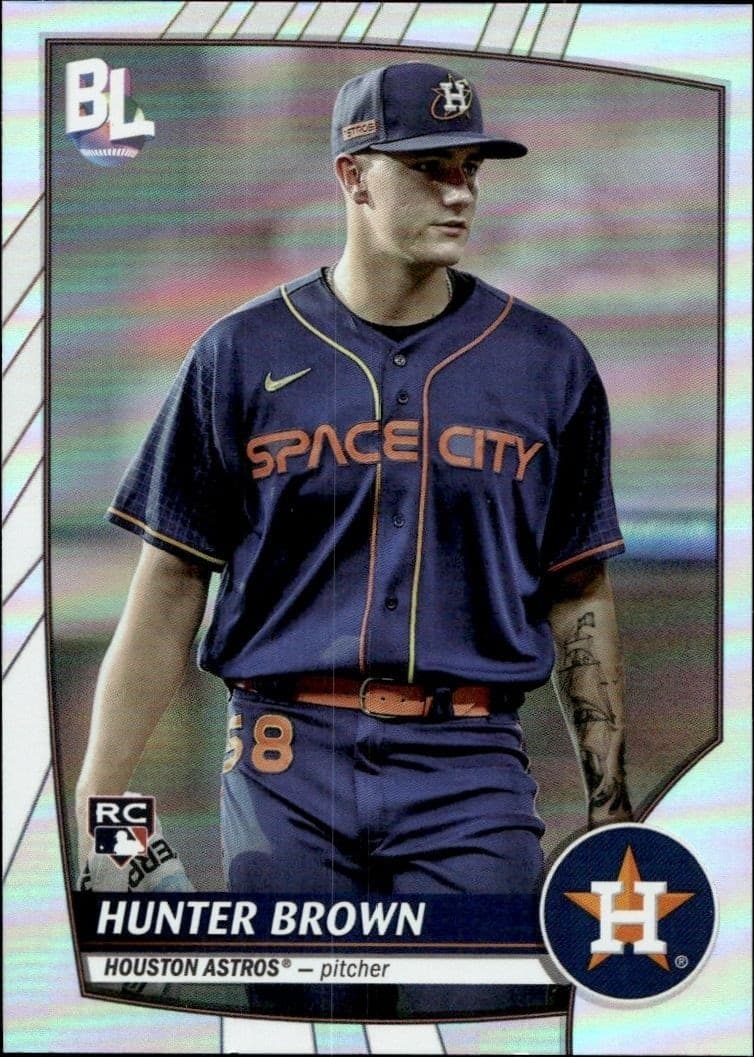 2023 Topps Big League Hunter Brown #213 trading card