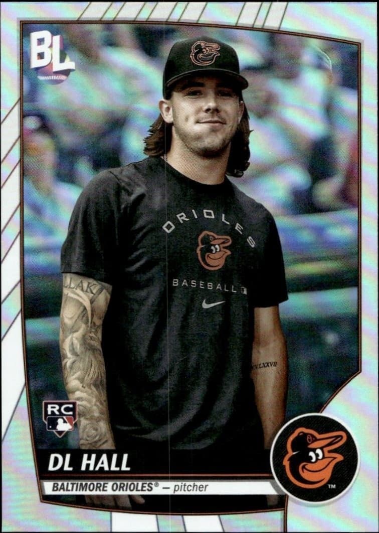 2023 Topps Big League Dj Hall #11 trading card