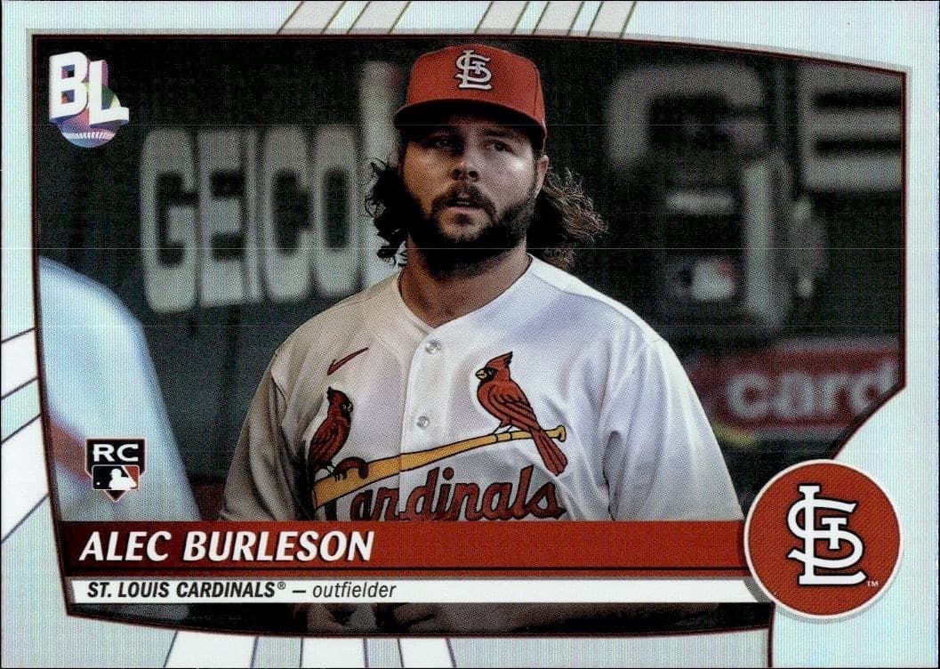 2023 Topps Big League Alec Burleson #201 trading card